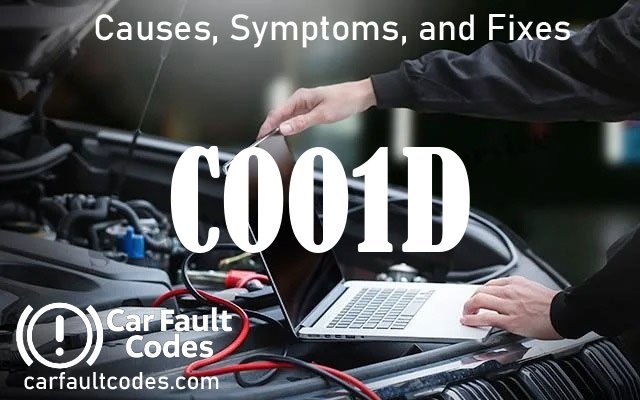 C001D fault code