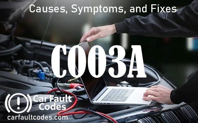 C003A fault code