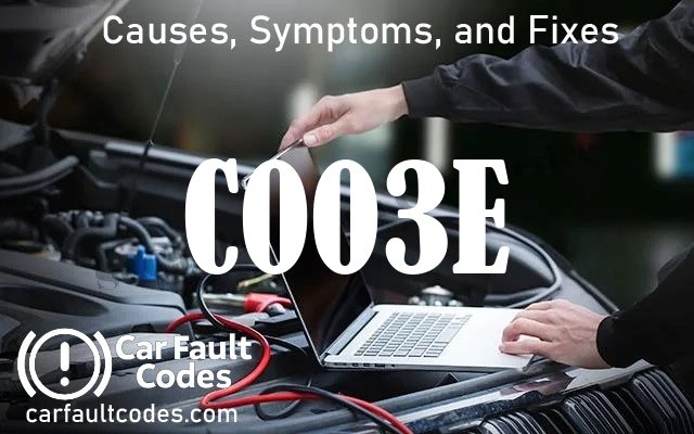 C003E fault code