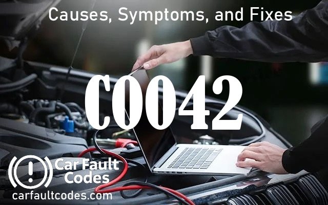C0042 fault code