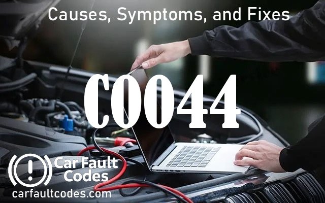 C0044 fault code