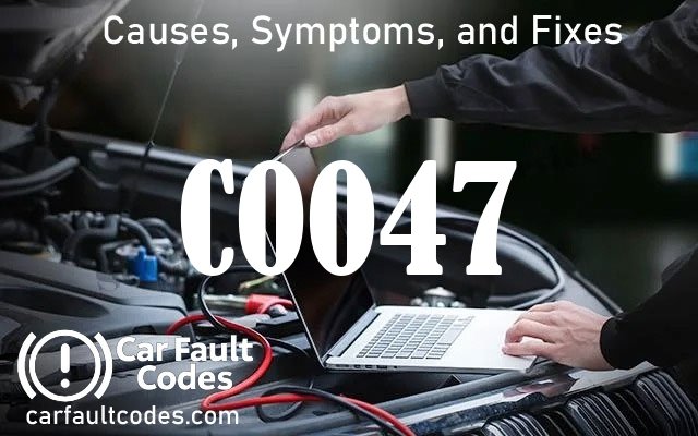 C0047 fault code