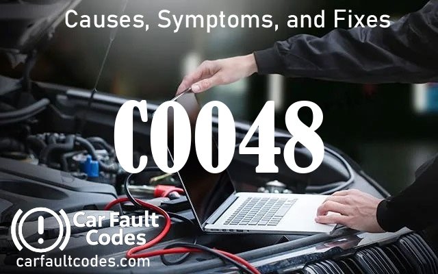 C0048 fault code