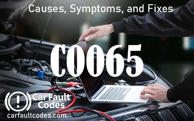 C0065 fault code