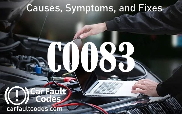 C0083 fault code