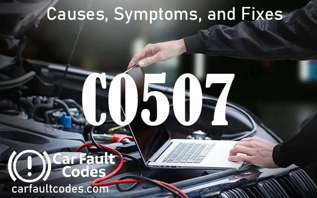 C0507 fault code