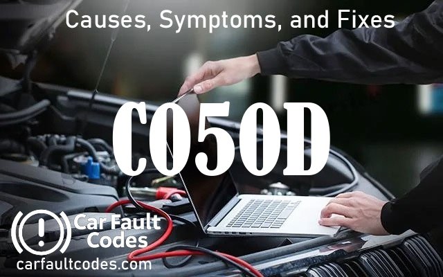 C050D fault code