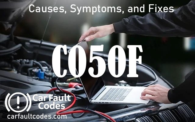 C050F fault code
