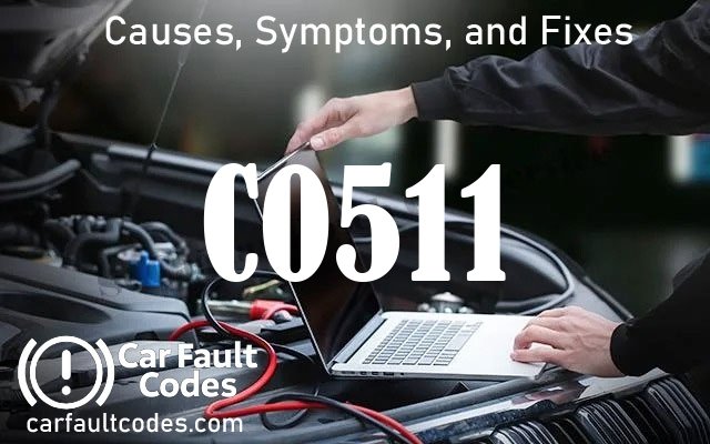 C0511 fault code