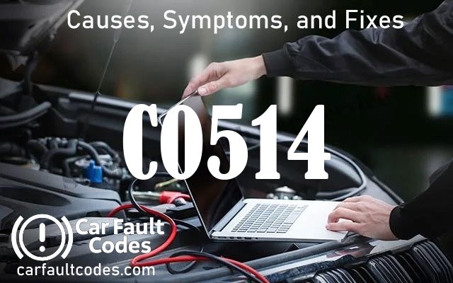 C0514 fault code
