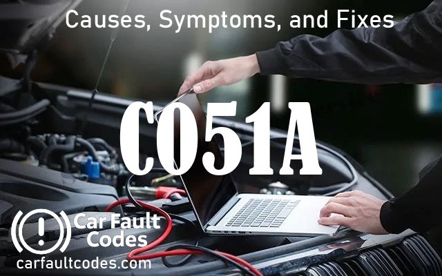 C051A fault code