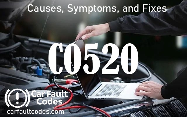 C0520 fault code