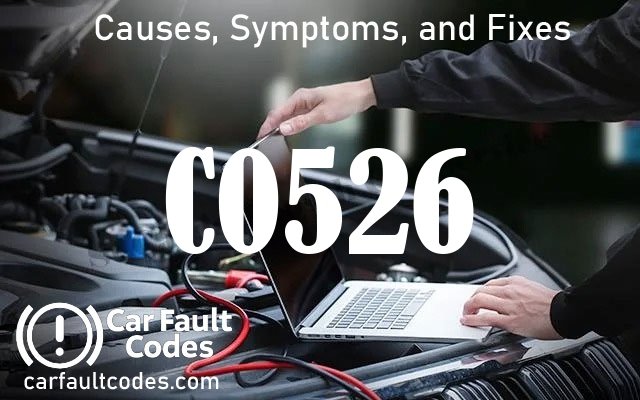 C0526 fault code