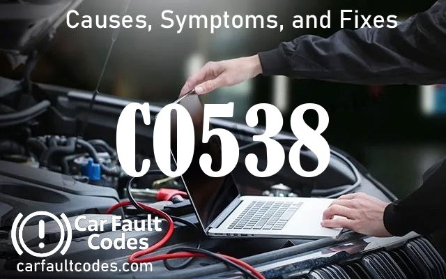 C0538 fault code