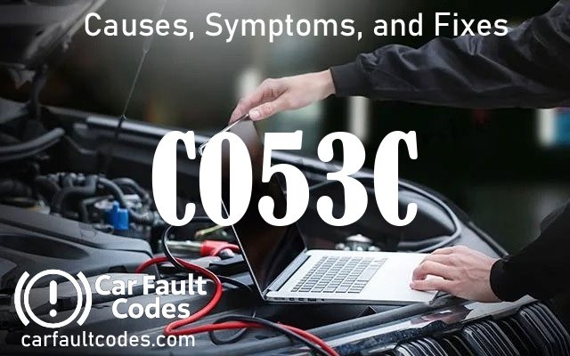 C053C fault code