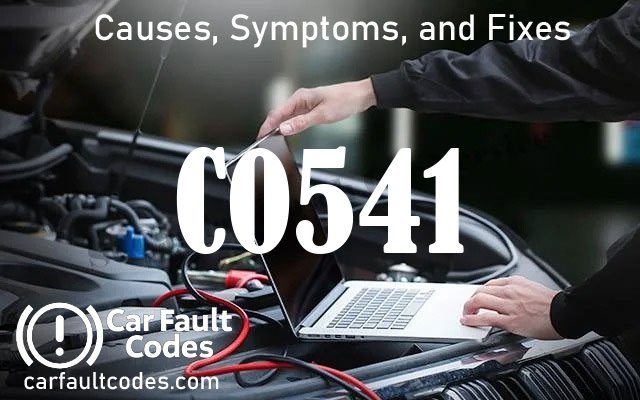 C0541 fault code