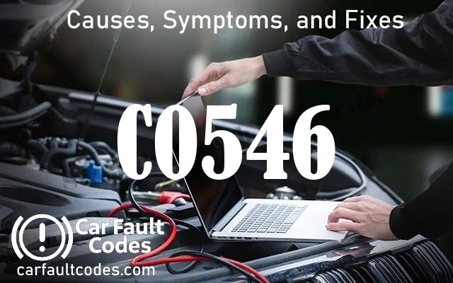 C0546 fault code