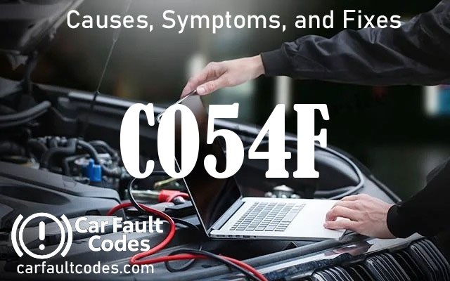 C054F fault code