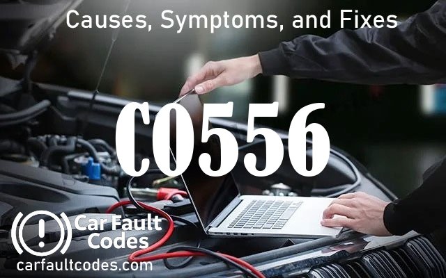 C0556 fault code