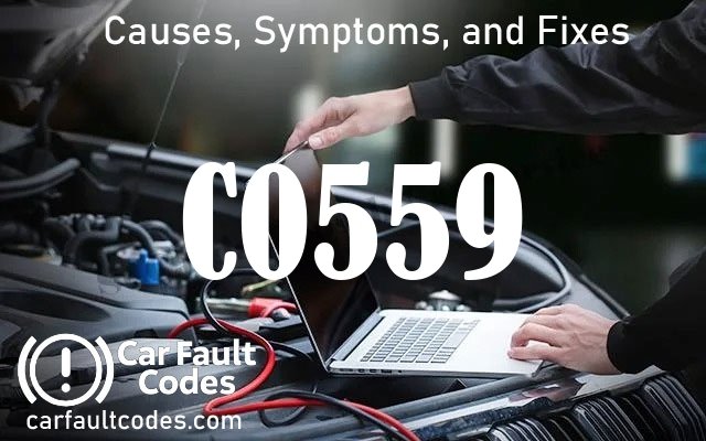 C0559 fault code