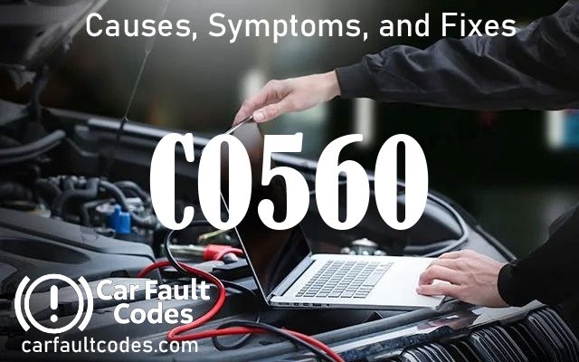 C0560 fault code