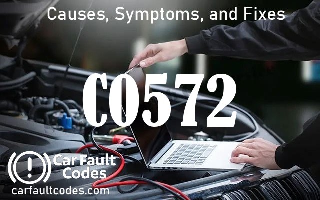 C0572 fault code