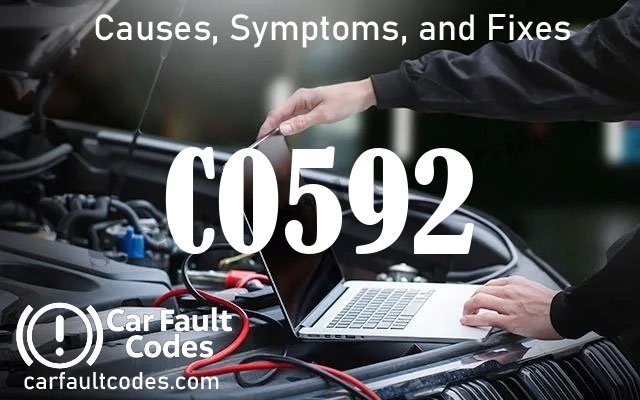 C0592 fault code
